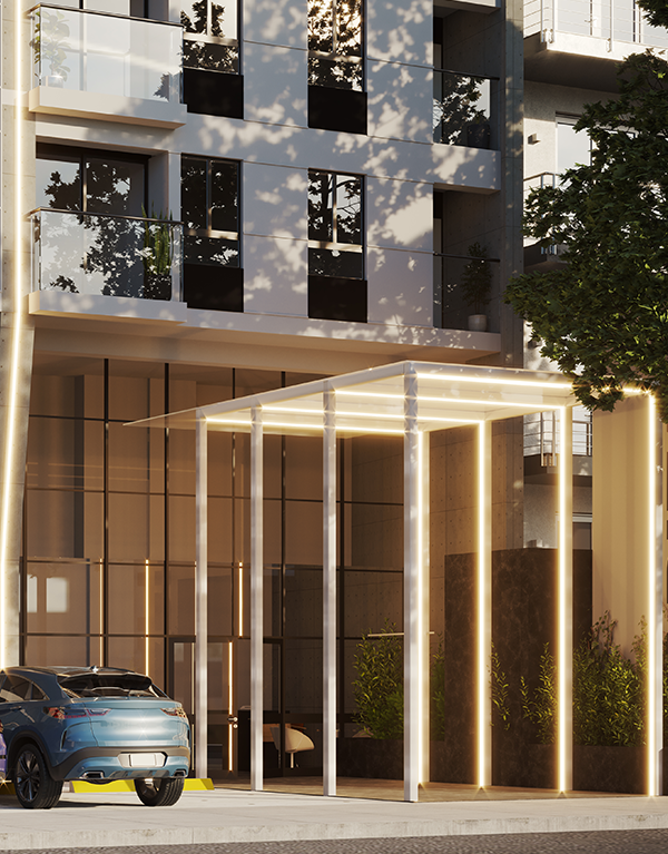 Edificio capital fachada